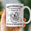 Custom Photo Mug - Personalized Father's Day Birthday Gifts For Dog Cat Lovers, Dog Dad, Cat Owners - To The Amazing Dad