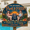 Custom Wood Sign - Personalized Summer Vacation And Travel Gifts For Husband And Wife, Him And Her - Chasing Golden Hours Together