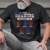 Custom T-shirt, Hoodie – Personalized America 250th Anniversary Gifts For Dad, Grandpa – This Proud Grandpa Belongs To Awesome Kids
