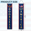Custom Porch Banner Set - Personalized America 250th Anniversary Gifts For Mom, Dad, Brother, Sister, Kids - Stars Stripes And Freedom