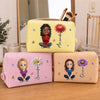 Custom Makeup Bag – Personalized Best Friend Birthday Gifts For Women, Besties, Sisters, BFF – Beautiful Strong And Loved