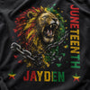 Custom T-shirt, Hoodie – Personalized Juneteenth Gifts For Men, Women – Honoring The Journey, Celebrating Freedom