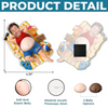 Custom Photo Dad Bod Belly Squishy Acrylic Fridge Magnet – Personalized Father's Day Funny Gifts For Dad, Grandpa – Vacation Mode