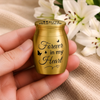 Custom Memorial Urn - Personalized Memorial Sympathy Gifts For Loss Of Mom, Dad – Forever In Our Hearts