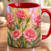 Custom Accent Mug - Personalized Best Friend Birthday Gifts For Women, Besties, Sisters, BFF - Blooms Of Our Birth