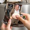 Custom Photo Dad Bod Belly Squishy Acrylic Fridge Magnet – Personalized Funny Gifts For Coworker, Work Bestie – Making Things Happen Daily