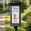 Custom Photo Solar Garden Light - Personalized Memorial Sympathy Gifts For Loss Of Mom, Dad - Always Loved Never Forgotten