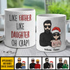 Like Father Like Daughter, Like Mother Like Son, Best Friends For Life - Personalized Mug