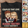 Couples That Love Reading Together - Gift For Couples, Husband Wife - Personalized T-shirt, Hoodie