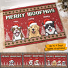 Merry Woofmas - Personalized Decorative Mat