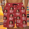 Custom Photo You Have A Tropical Vibe - Funny Personalized Custom Tropical Hawaiian Aloha Men Beach Shorts - Summer Vacation Gift, Birthday Party Gift For Husband