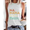 Stylish Mama, Bruh - Family T-Shirt, Tank Top - Mother's Day, Birthday Gift For Mom