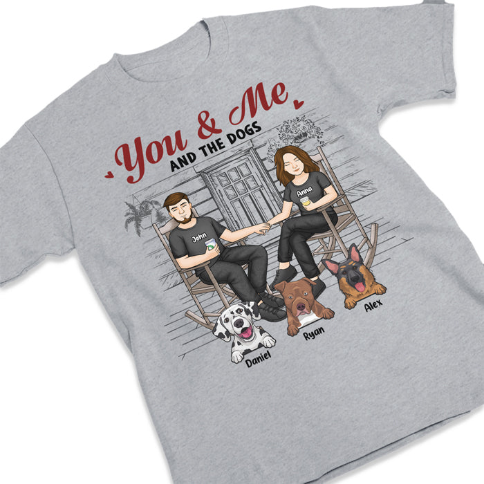 Custom Couple and Pet Name Gifts - Personalized Apparel