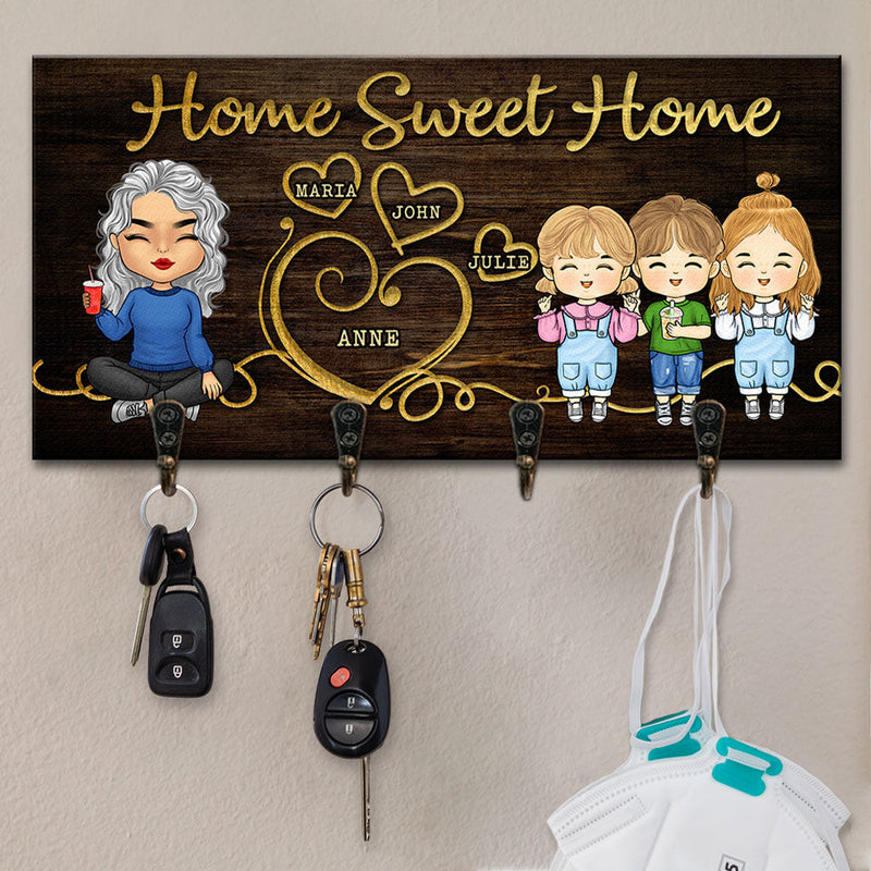 Custom Name Family and Pet Gifts - Personalized Key Holder