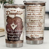 Never Forget The Most Important Thing Is To Enjoy Your Life - Tumbler - To My Daughter, Gift For Daughter, Daughter Gift From Mom, Birthday Gift For Daughter