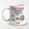 Meowy Catmas - Cat Personalized Custom Mug - Christmas Gift For Pet Owners, Pet Lovers