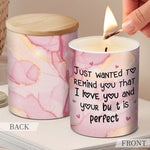 Funny Love Reminder Gifts for Partner - Scented Candle