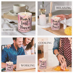 Mom's Last Nerve Funny Gift for Mom - Scented Candle