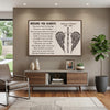 Missing You Always - Memorial Personalized Custom Horizontal Poster - Sympathy Gift For Family Members