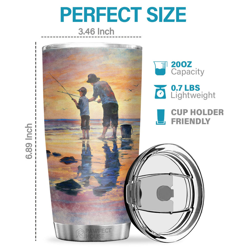 Learn From Everything, You Can Be The Man I Know You Can Be - Tumbler - To My Son, Gift For Son, Son Gift From Dad, Birthday Gift For Son