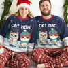The Most Beautiful Time Of Year - Cat Personalized Custom Ugly Sweatshirt - Unisex Wool Jumper - Christmas Gift For Pet Owners, Pet Lovers