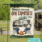 Custom Funny Drunk Camping Gifts for Friends - Personalized Flag