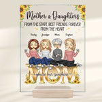 Custom Name Mother and Daughter Gifts - Personalized Acrylic Plaque
