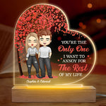 Custom Name Romantic Couple Gifts - Personalized 3D LED Light