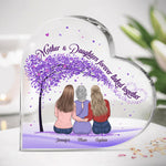 Custom Name Mother and Daughters Gifts - Personalized Shaped Acrylic Plaque