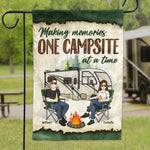 Custom Name Camping Gifts for Campers - Personalized Flag