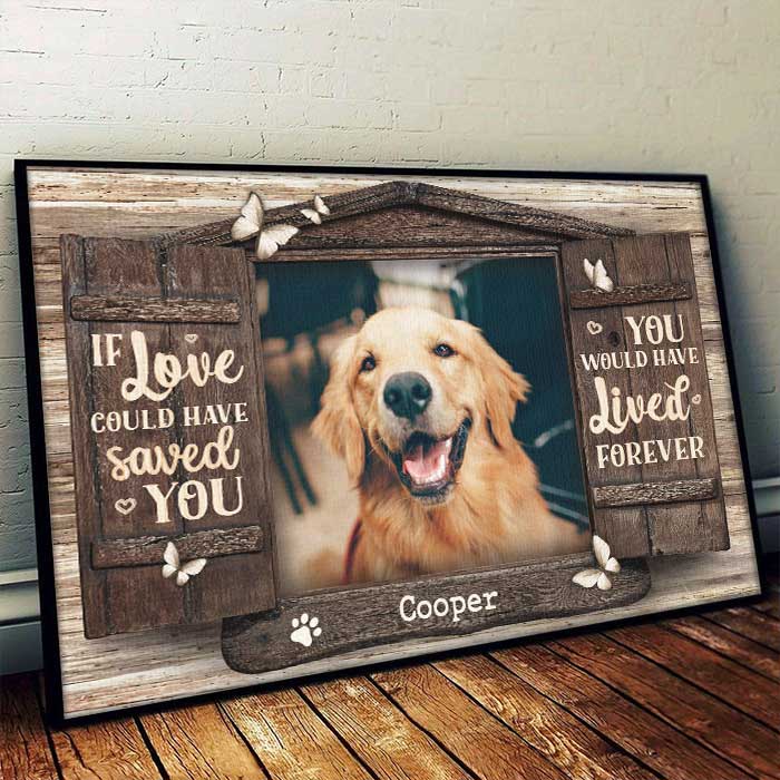 You Would Have Lived Forever - Dog & Cat Personalized Custom Horizontal Poster - Upload Image, Gift For Pet Owners, Pet Lovers
