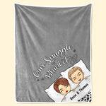 Custom Name Snuggle Couple Gifts - Personalized Blanket