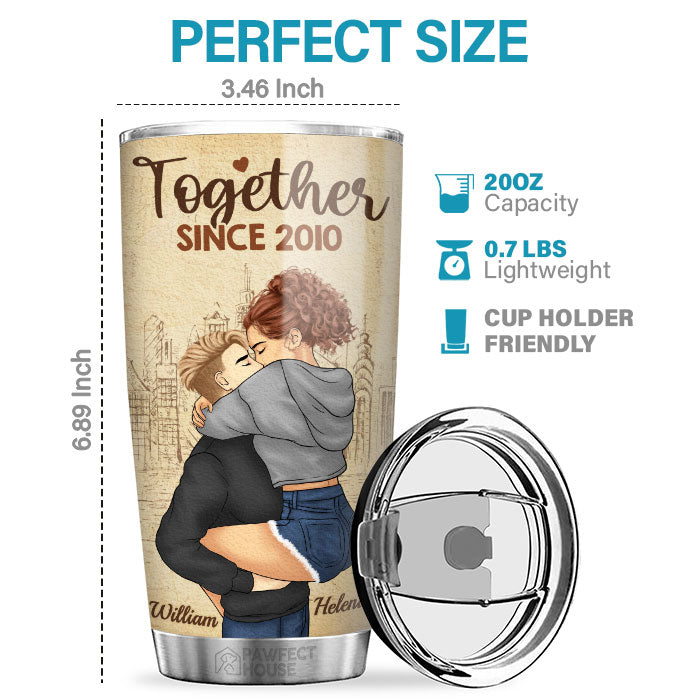 Custom Name Funny Couple Gifts - Personalized Tumbler