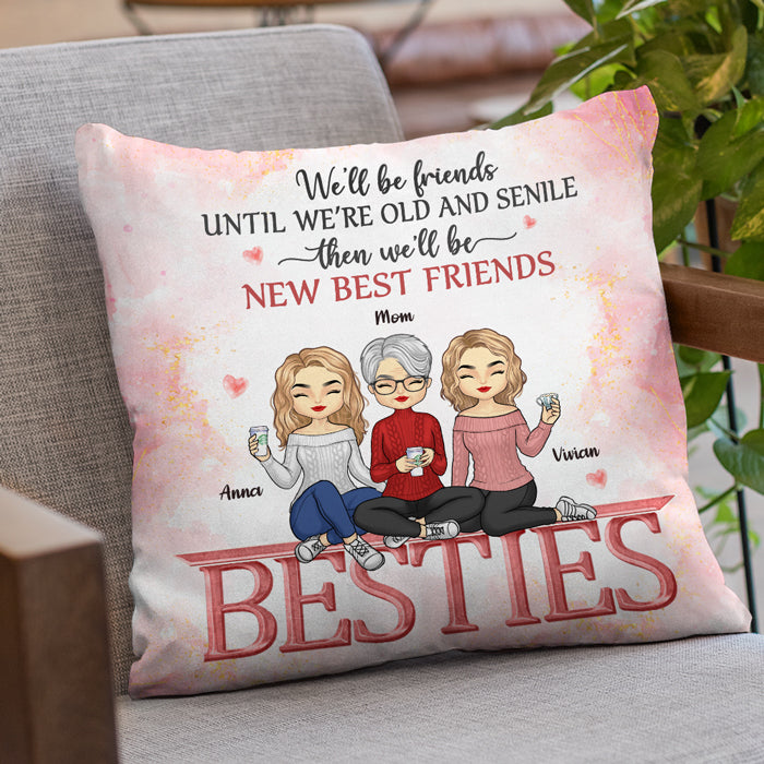 Custom Name Best Friend Gifts for Women - Personalized Pillow