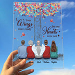Custom Name Memorial Family Tribute - Personalized Acrylic Plaque