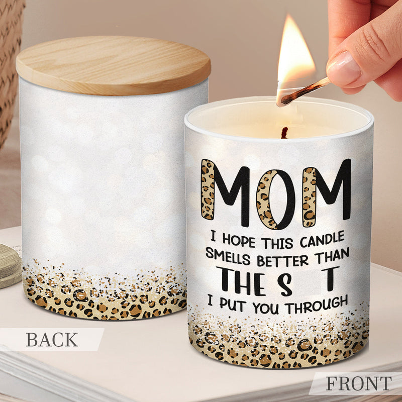 Funny Mom Gift with Cheeky Message - Scented Candle