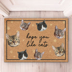 Cat Lover “Hope You Like Cats” Entryway Decor - Doormat
