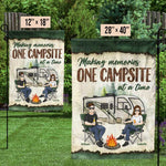 Custom Name Camping Gifts for Campers - Personalized Flag