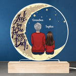 Custom Name Grandma Gifts for Granddaughter - Personalized 3D LED Light
