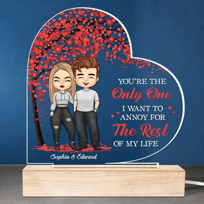 Custom Name Romantic Couple Gifts - Personalized 3D LED Light