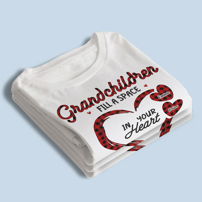 Custom Name Grandchildren Gifts for Grandparents - Personalized Apparel