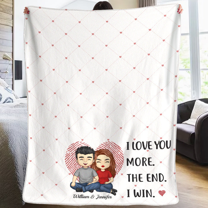 Custom Name Romantic Couple Gifts - Personalized Blanket