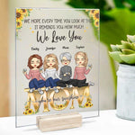 Custom Name Mother and Daughter Gifts - Personalized Acrylic Plaque