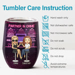 Custom Name Funny Best Friend Gifts - Personalized Wine Tumbler