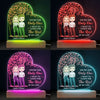 You’re The Only One - Couple Personalized Custom Heart Shaped 3D LED Light - Gift For Husband Wife, Anniversary