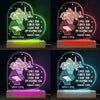 I Love You I'm Keeping You - Couple Personalized Custom Heart Shaped 3D LED Light - Gift For Husband Wife, Anniversary