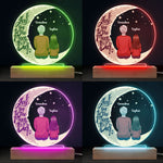 Custom Name Grandma Gifts for Granddaughter - Personalized 3D LED Light