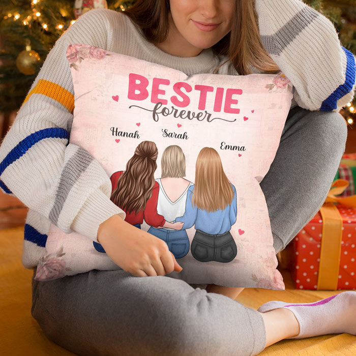 Custom Name Best Friend Gifts - Personalized Pillow