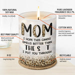 Funny Mom Gift with Cheeky Message - Scented Candle