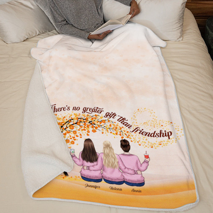 Custom Name Friendship Gifts for Women - Personalized Blanket
